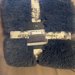Luxe Faux Fur Blanket 'Queen Size'