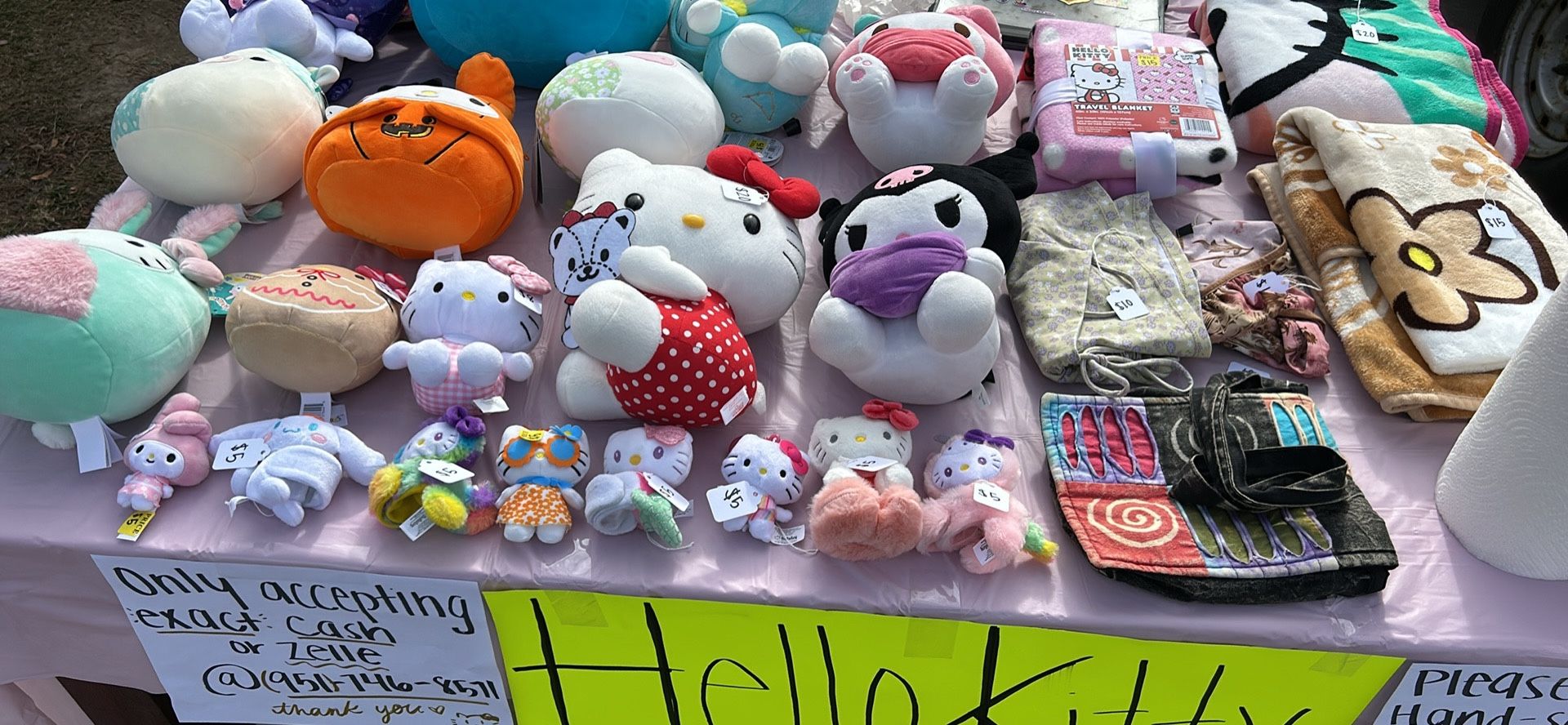 Hello Kitty Plushies And Figures