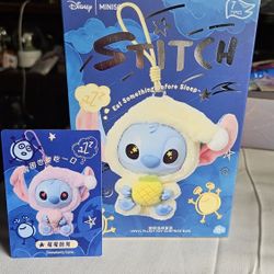 Disney x Miniso Stitch “Eat Something Before Sleep” Vinyl Plush Blind Box