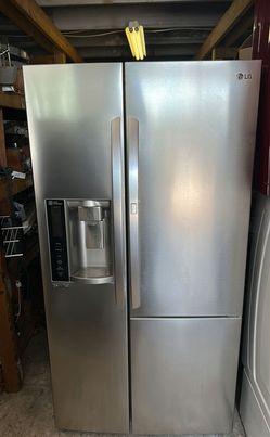 LG Stainless Steel Side by Side Fridge EnergyStar
