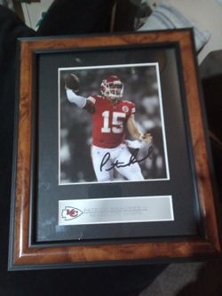 Autograph Patrick Mahomes II Kansas City Chiefs 