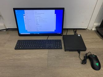 Lenovo ThinkCentre M90Q  i7-10700 16GB DDR4 256GB SSD /win 10 Pro/off 19