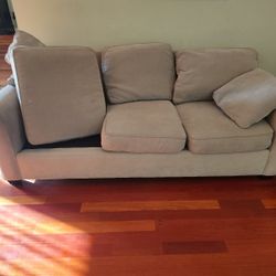 Couch Sage Color Good Condition 
