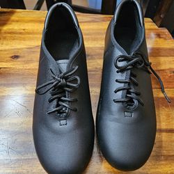 New Boys Size 8A Black Tap Shoes 