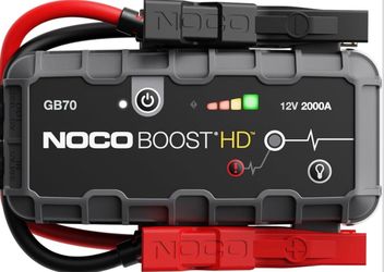 NOCO Boost HD GB70 2000A Jump Starter – Brand New