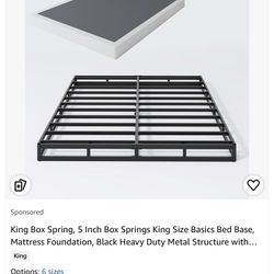 King Bottom Metal Frame 