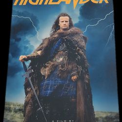 Highlander Movie Poster Print On Metal 