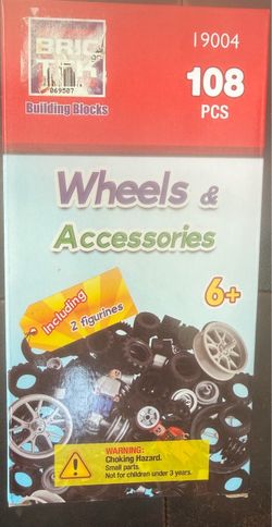 Brictek Wheels Kit #9004 108-pieces NEW