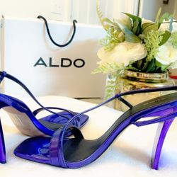 Purple Aldo Heeled Sandals