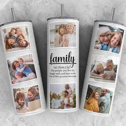 Family Photo Tumbler