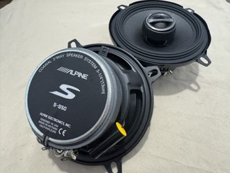 Alpine S-S50 S-Series 5-1/4" 2-Way car 🚗 Speakers 🔊 