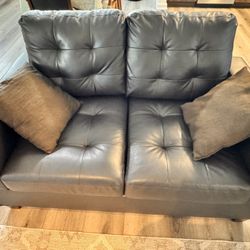 Leather Sofa Love Seat