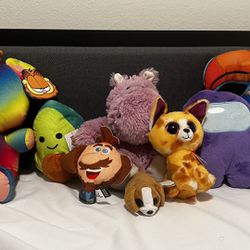 Bunch of Soft Toys