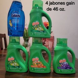 Paquete Jabon Gain.