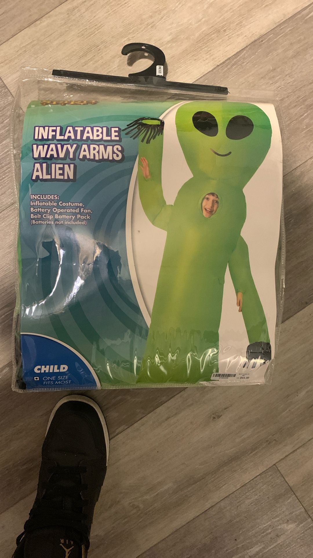 Kids Halloween Costume Inflatable Alien Brand New 