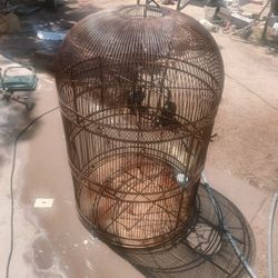 Bird Cage And Stand
