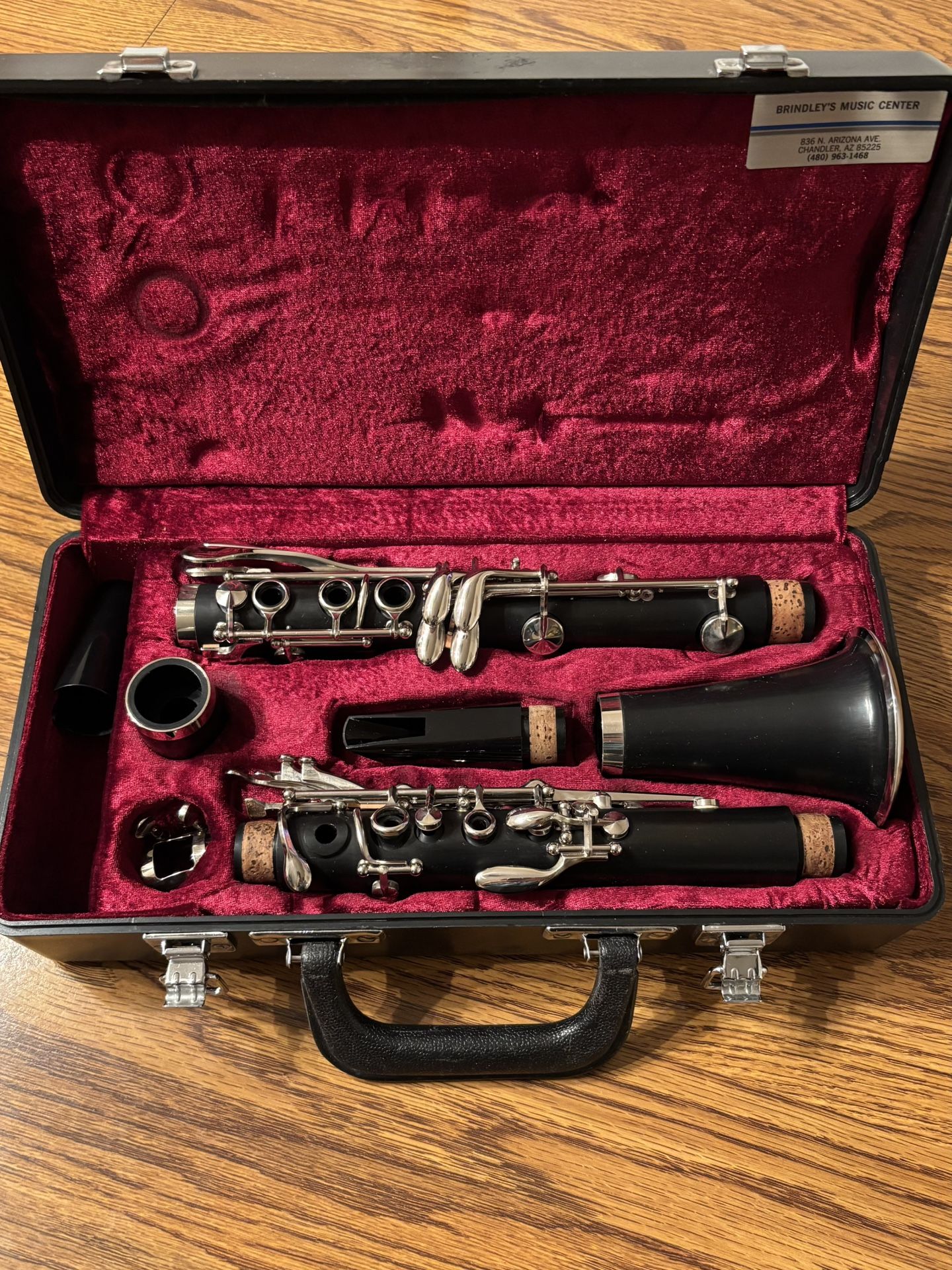 Jupiter JCL-637 Clarinet with hard case