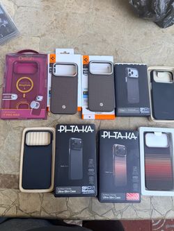 Case PITAKA Y SPIGEN PARA iPhone17 y 18 pro Max