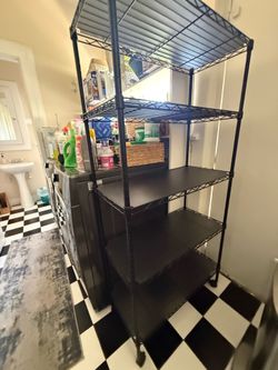 5 tier shelving rack