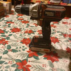 Drill Black Decker 