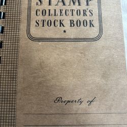 Stamp Collecting Book