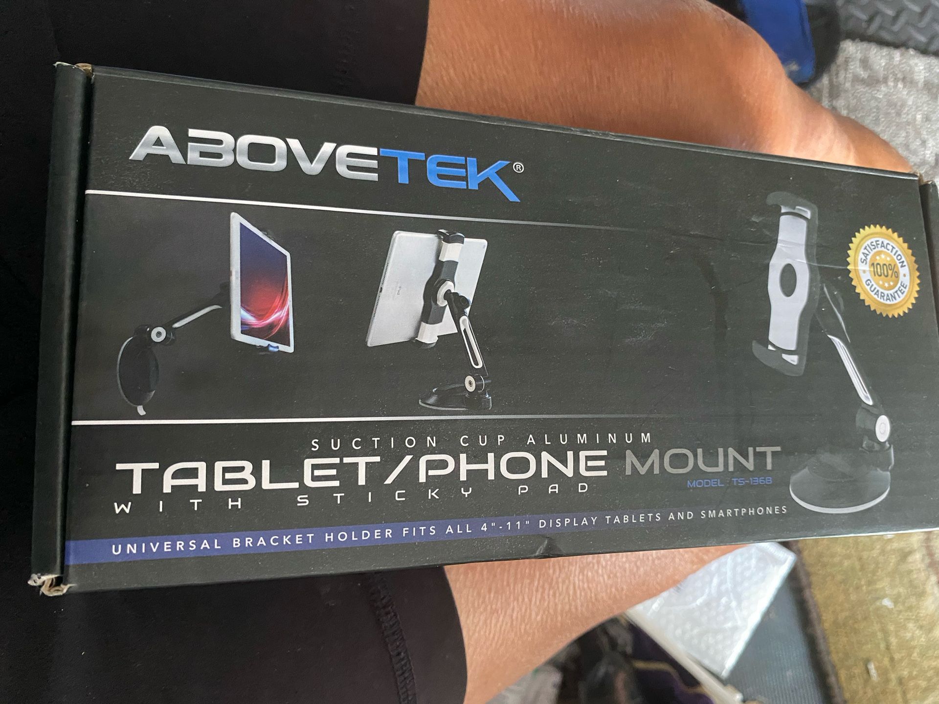 Vehicle Tablet/Phone Mount With Sticky Pad