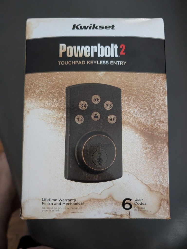Powerbolt2 Touchpad Keyless Entry