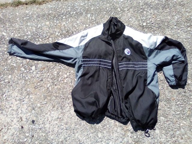 Steelers Vintage Reebok Large Windbreaker