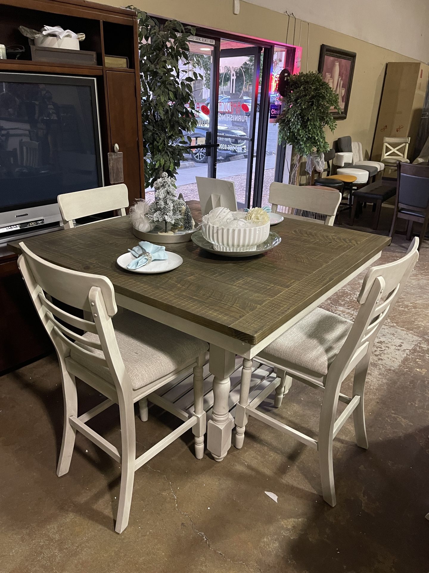 Dining Set Table With 4 Chairs