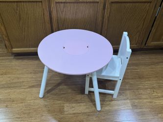 KidKraft Round Table With Mesh Toy Storage