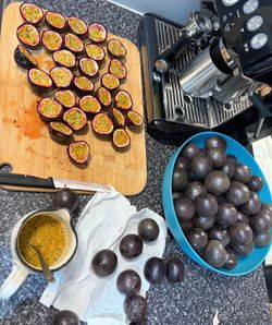 Passion fruit plant