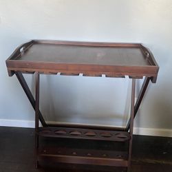 Bar/wine Rack with Removable trayj