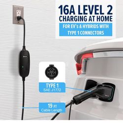 Ev Charger Type 1 And 2 110-240v