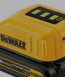 ￼ DeWalt 12/20V USB Power Source - DCB090