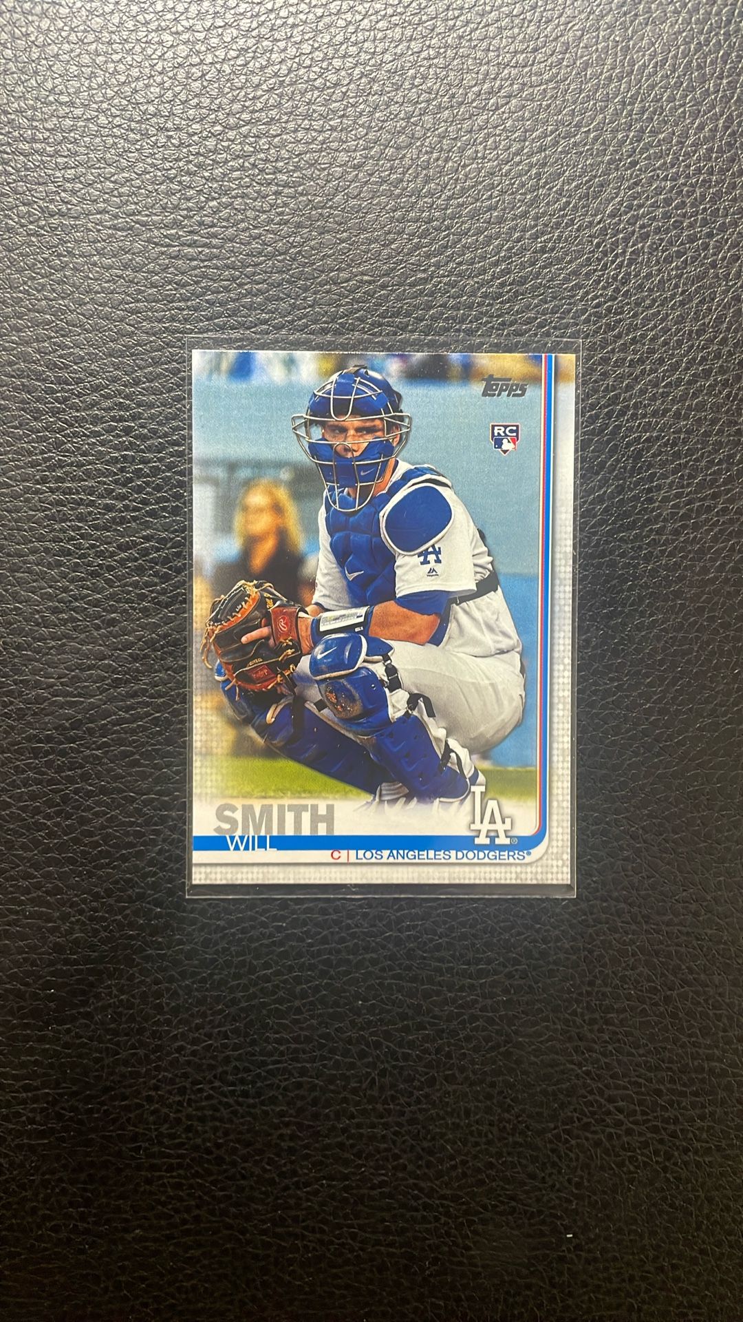 2019 Will Smith Topps Rookie Card. Los Angeles Dodgers