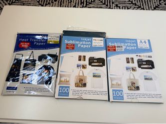 Sublimation paper lot