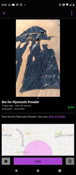 Plymouth Prowler Bra 