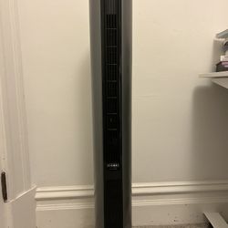 Tower Fan and Space heater with multiple temp settings, remote, and 180 oscillation 