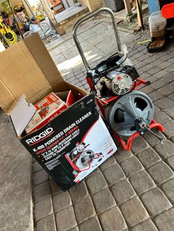 Best Seller

Shop RIDGID
K-400 Drain Cleaning Snake Auger 120-Volt Drum Machine with C-32IW 3/8 in. x 75 ft. Cable + 4-Piece Tool Set & Gl
Questions &