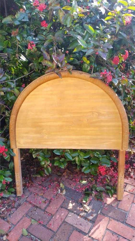 Round Twin Size Headboard 