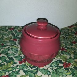 Longaberger Paprika Sugar Bowl