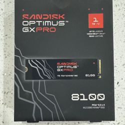1tb SSD Gen 5 m.2