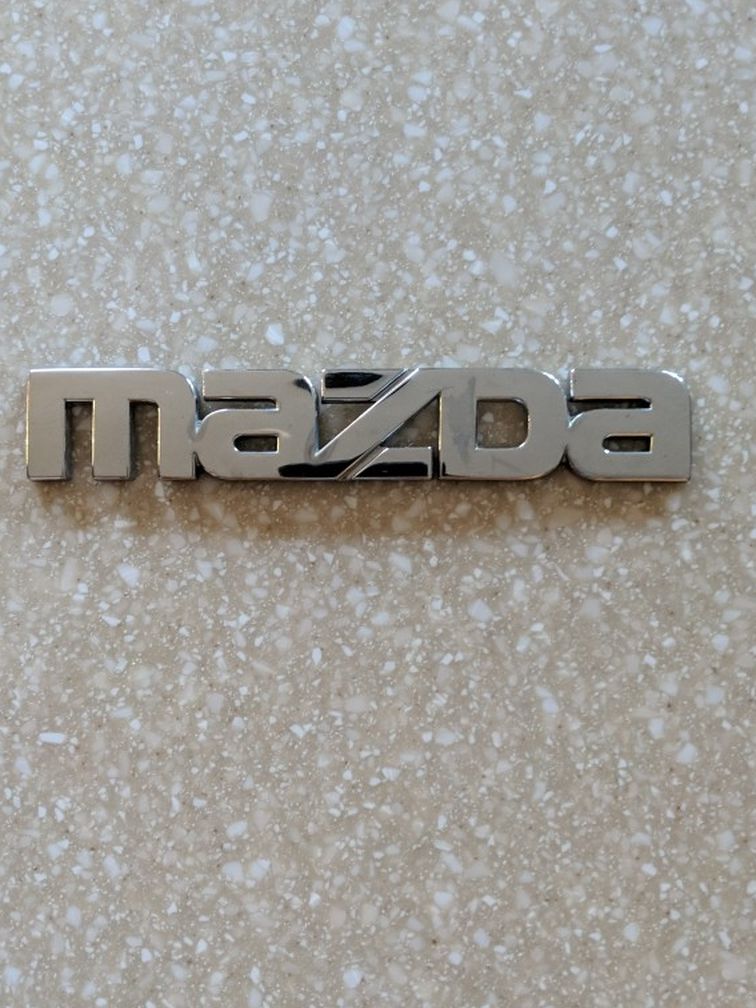 Mazda Badge