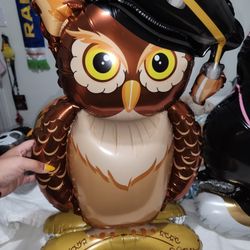 Owl Graduation Balloons