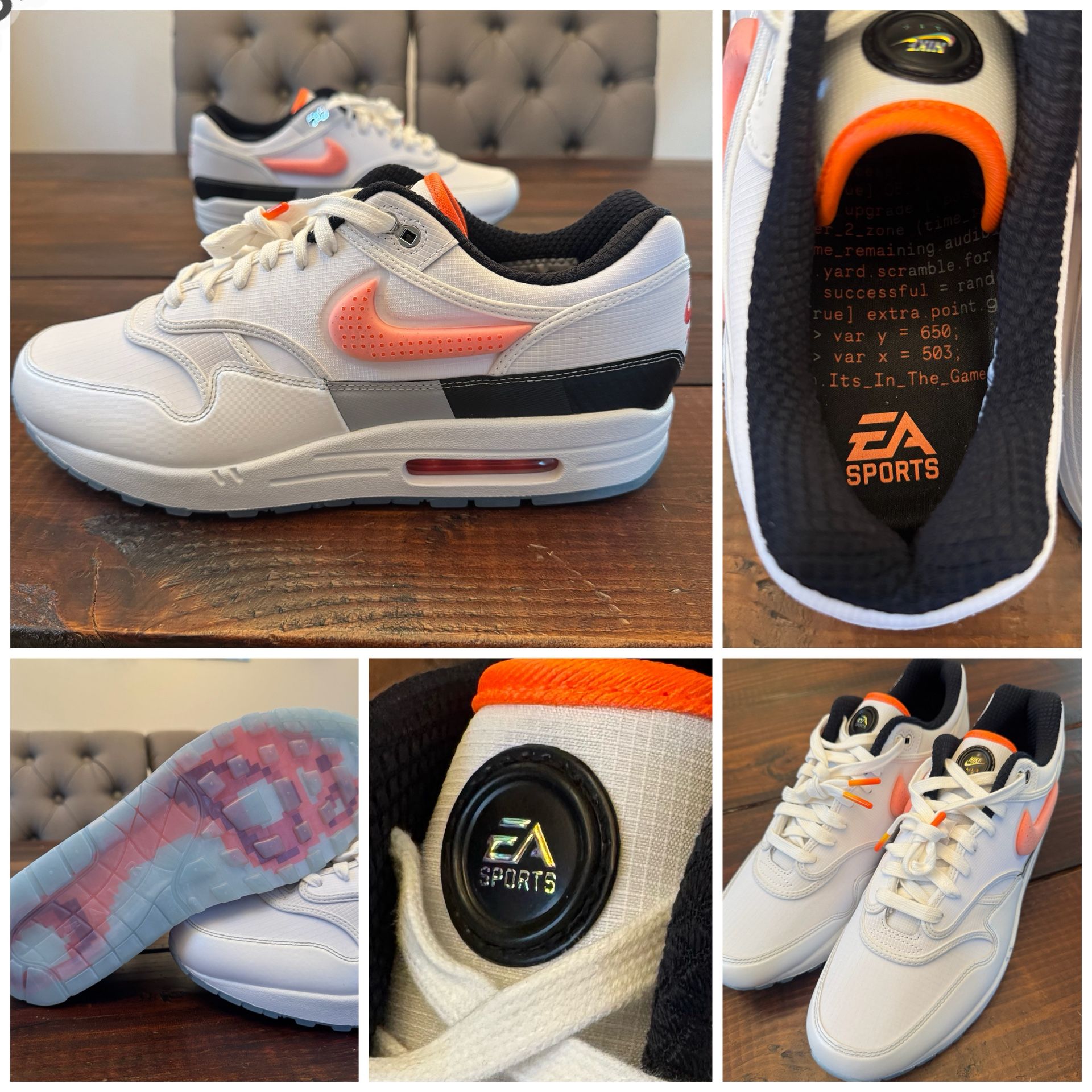 Nike Air Max 1 '87 x EA Sports Madden NFL 25 Unreleased Shoes