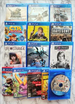 PlayStation 4 games Call of Duty, Mortal Kombat, Cyberpunk & more $13-$25 EACH READ DESCRIPTION