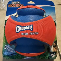 Chuckit!® Kick Fetch™ Ball Dog Toy Size Large 
