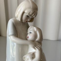 Vintage Royal Doulton Sisterly Love HN 3130 Reflection Porcelain Figurines 1986