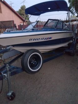 Nice dependable family ski/fishing boat.