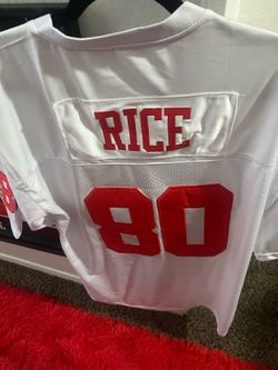 Jerry rice jersey stitched